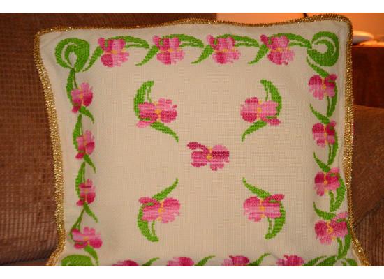  Embroidered Cushion Cover Pillow Cases Shells for Home Sofa|Set of 2